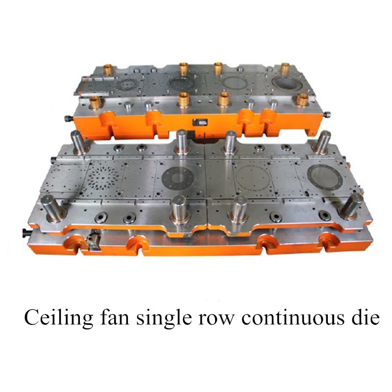 Ceiling fan single row continuous die